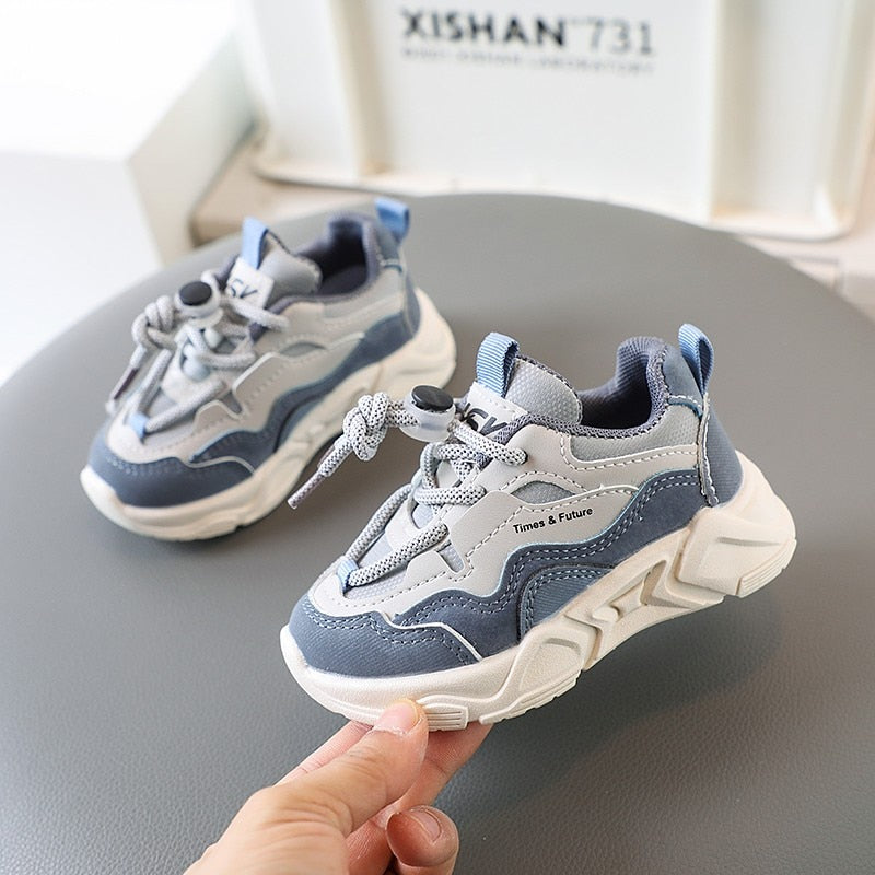 Baby Boys Shoes Kids Casual Sneakers Running Sports Shoes 2023 Spring Autumn Toddlers Boys Girls Shoes Fashion Soft for School