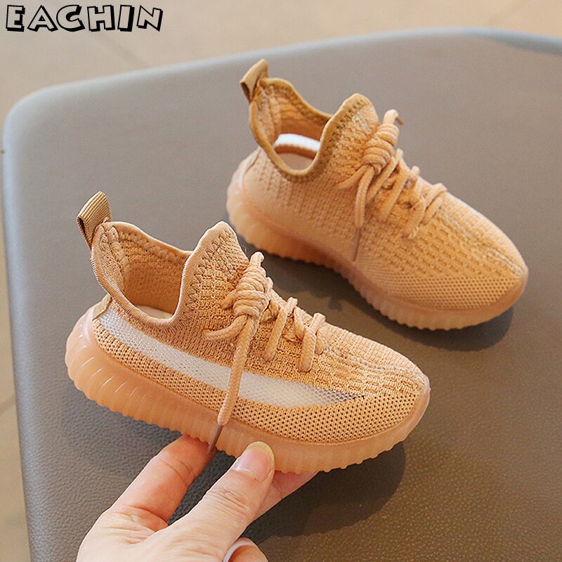 Children&#39;s Shoes Mesh Breathable Toddler Soft Comfortable Casual Shoes Boys Girls Sneakers Kids New Non-slip Sport Running Shoes