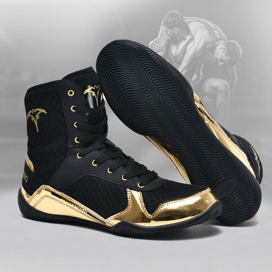 New Breathable Boxing Shoes Men Light Weight Boxing Sneakers Comfortable Wrestling Sneakers Anti Slip Wrestling Footwears