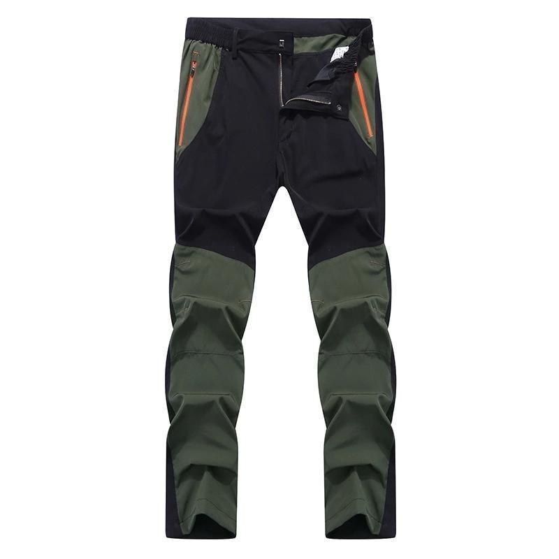 Men Hiking Pants For Outdoor Trekking Stretch Trousers Mountain Climbing Fishing Long Trousers Sweat Pants And Jogger