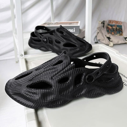 Summer Men Slippers Comfortable Platform Outdoor Sandals Clogs Beach Slippers Flip Flops Male Indoor Home Slides Bathroom Shoes